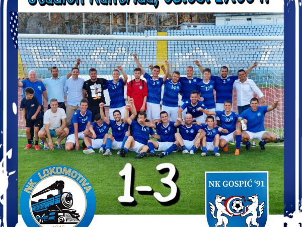NK Gospić ‘91 slavio na Kantridi NK Gospić ‘91 slavio na Kantridi