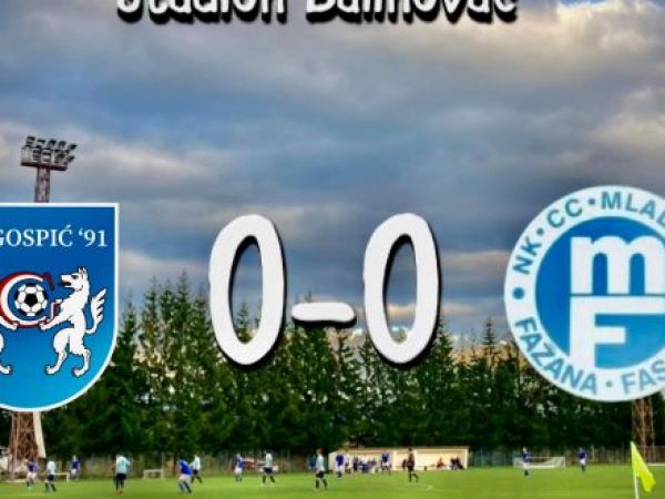 PODJELA BODOVA NK GOSPIĆ ‘91 - NK MLADOST FAŽANA PODJELA BODOVA NK GOSPIĆ ‘91 - NK MLADOST FAŽANA