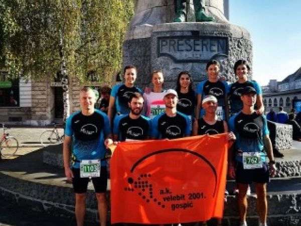 Odlični nastupi gospićkih atletičara na maratonu u Ljubljani