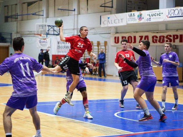 3. HRL zapad 9. kolo RK Gospić - RK 28 April II 39:29